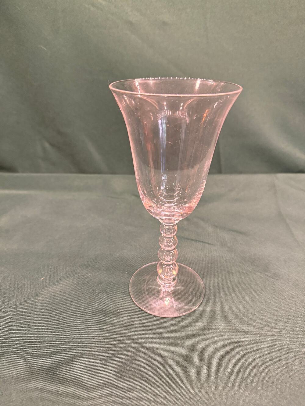Vintage Imperial Candlewick Clear Ball Stem Water Goblet Replacement